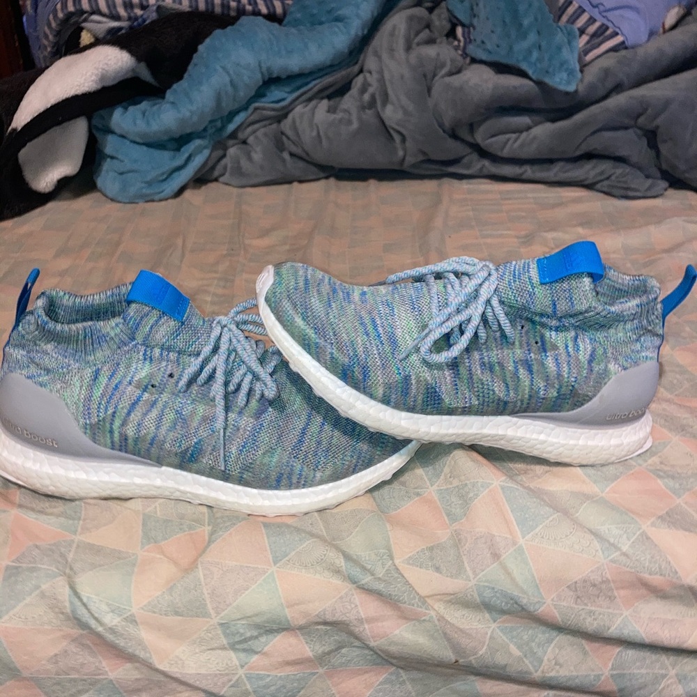 Adidas ultra boost mid green/blue